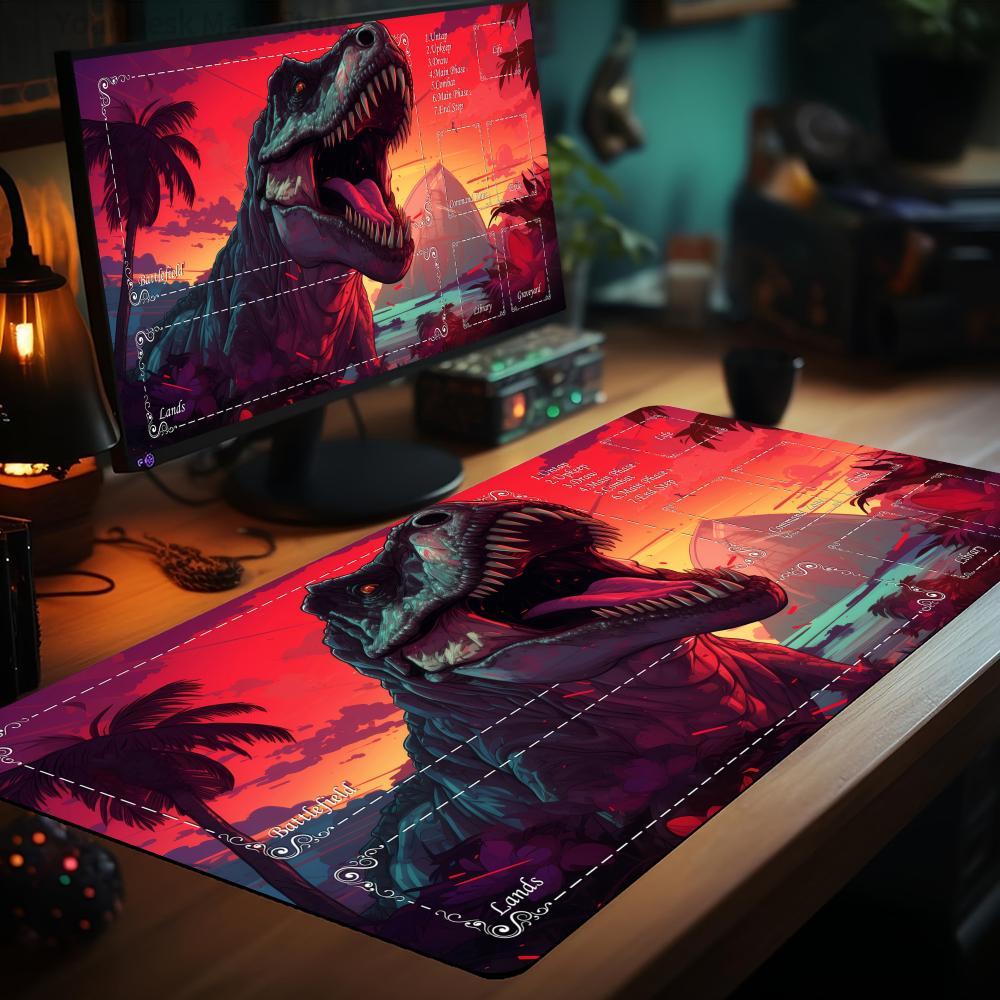 Door Mat Blank - Игровой коврик MTG с неоновым дизайном