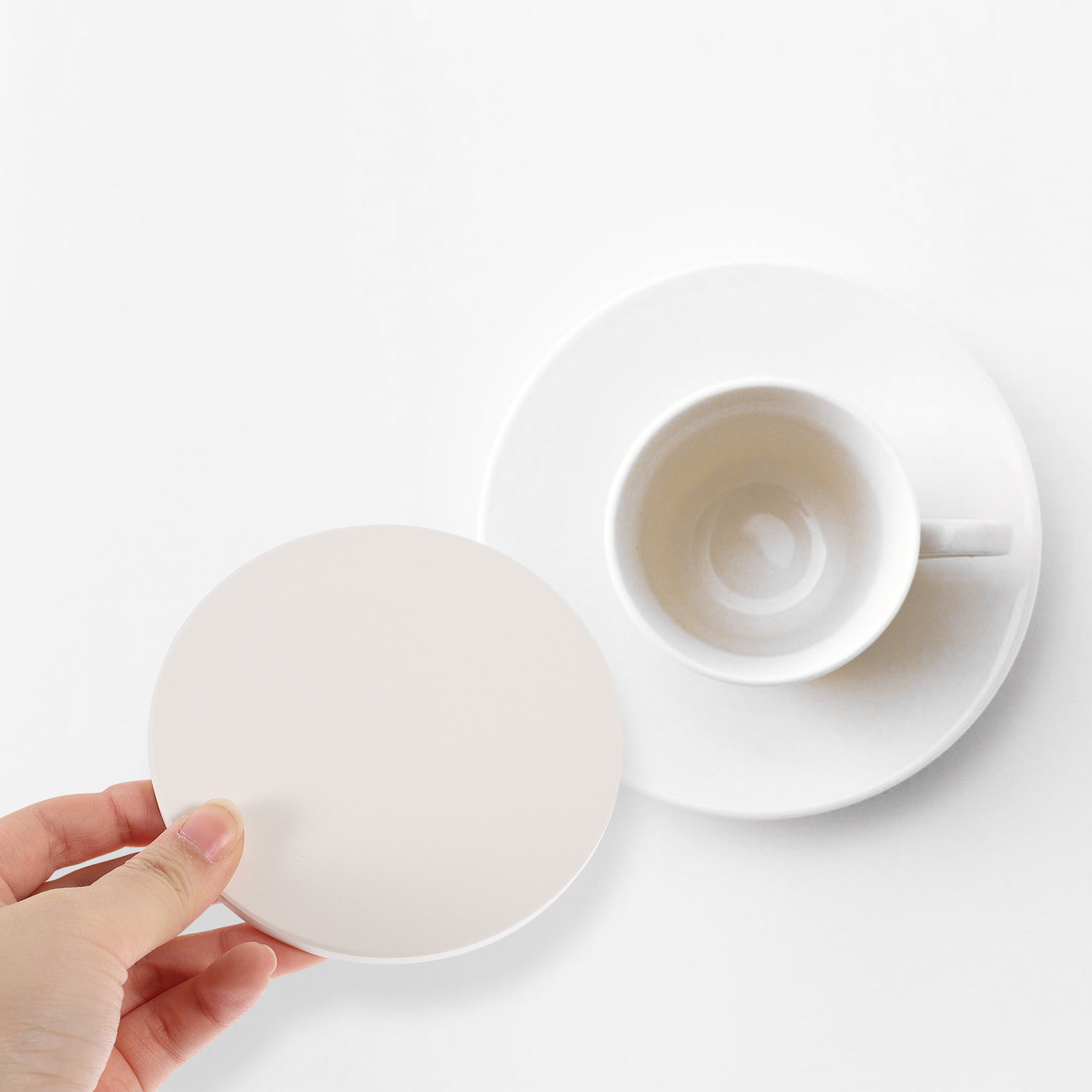 Coaster Sublimation Blank - 10 комплектов керамических подставок для сублимационной