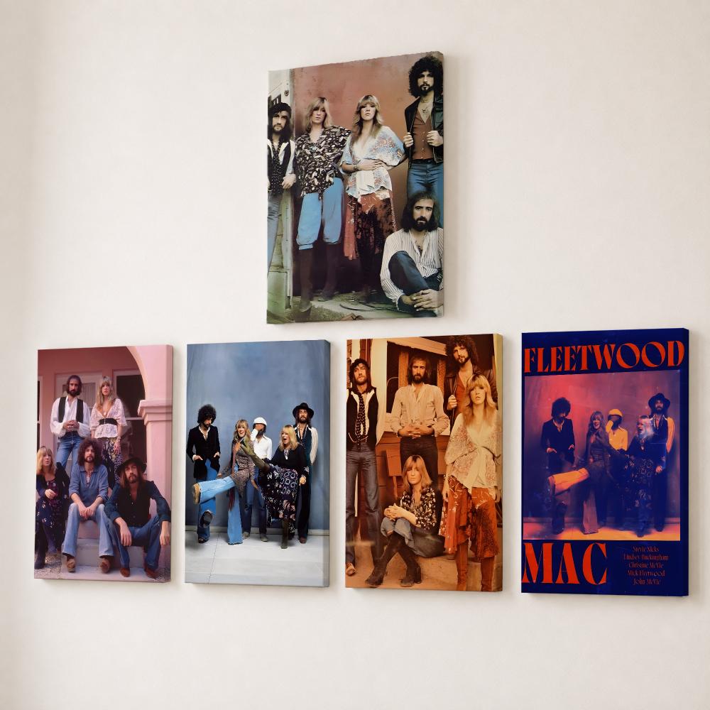 Canvas Wrap Ready - Картина с изображением рок-группы F-Fleetwood Mac,