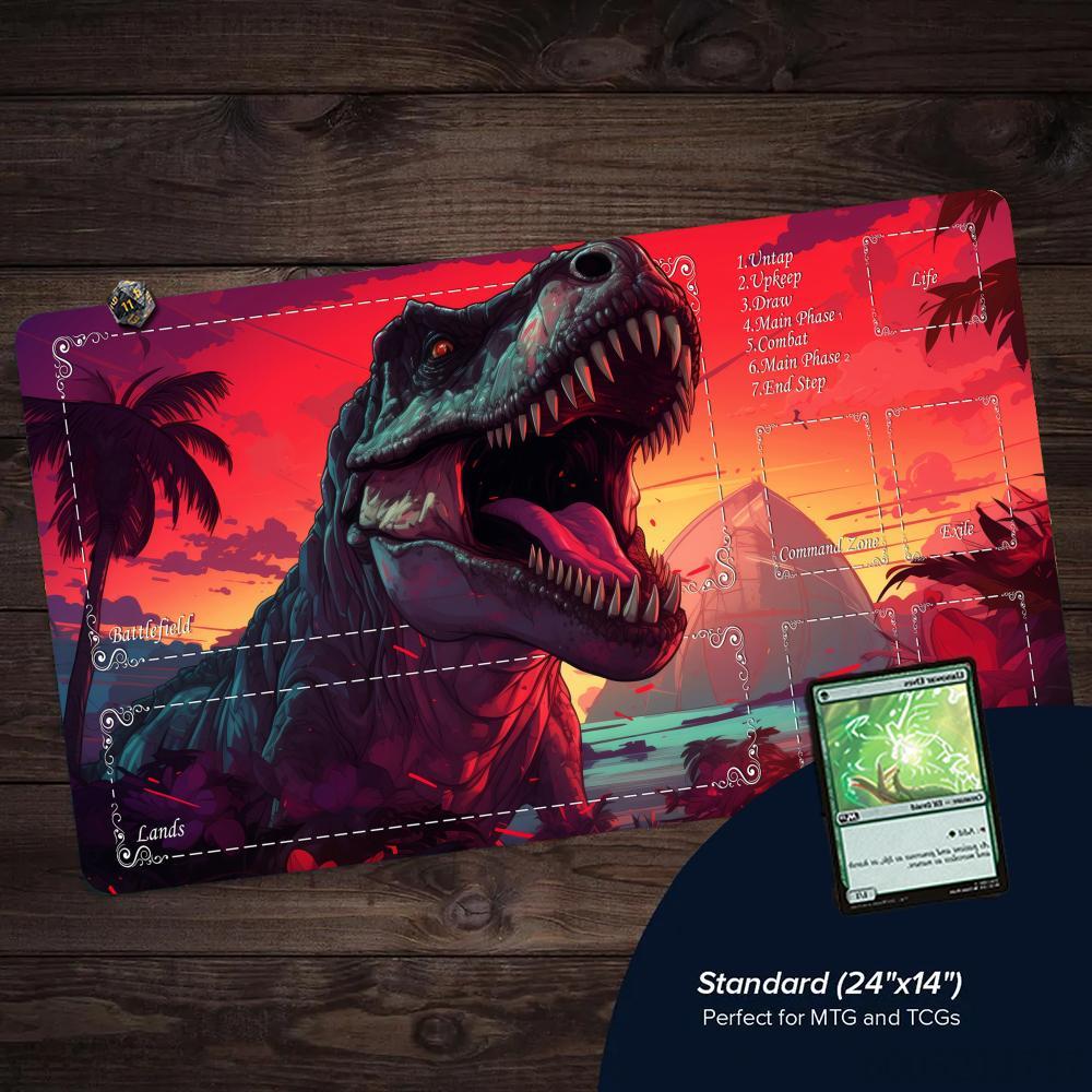 Игровой коврик MTG с неоновым  – обзор и цена Door Mat Blank