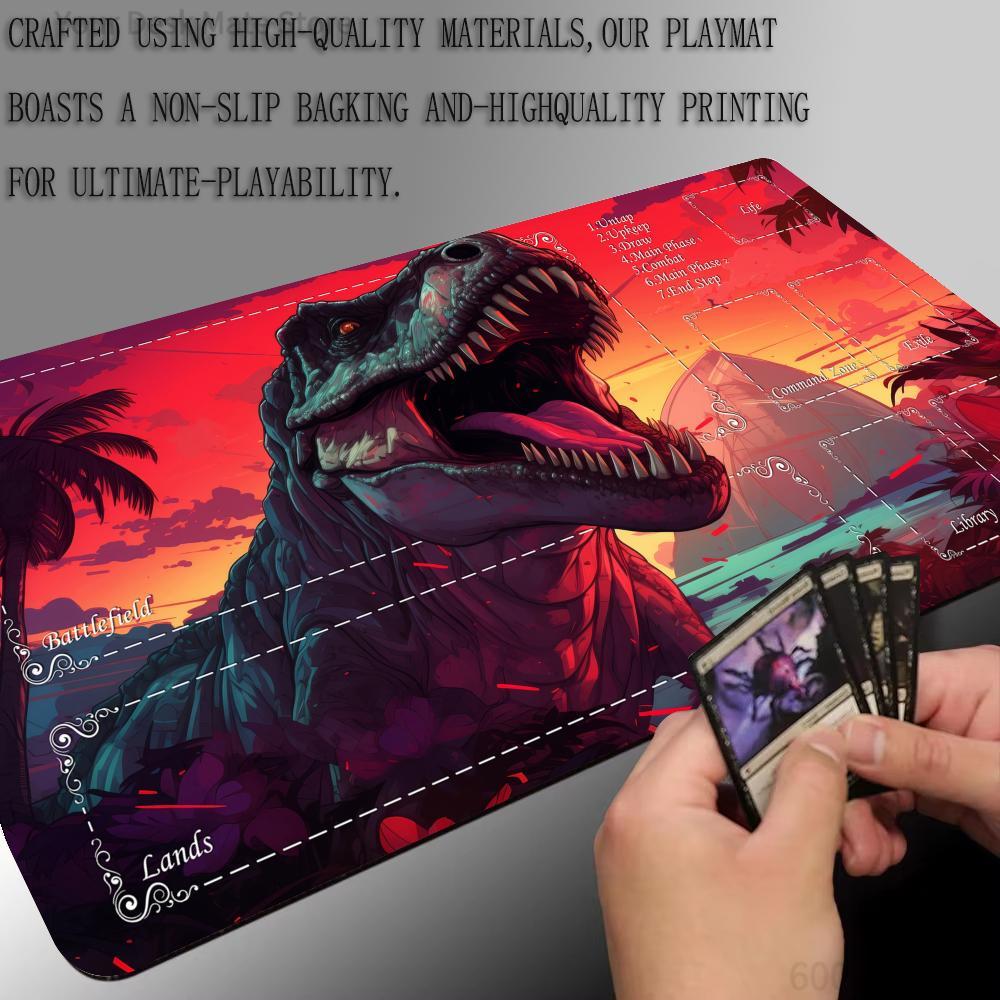 Игровой коврик MTG с неоновым  – обзор и цена Door Mat Blank