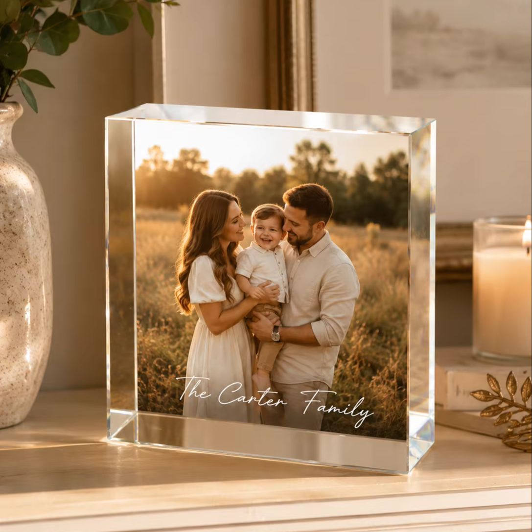 Персонализированный семейный а – обзор и цена Photo Acrylic Block