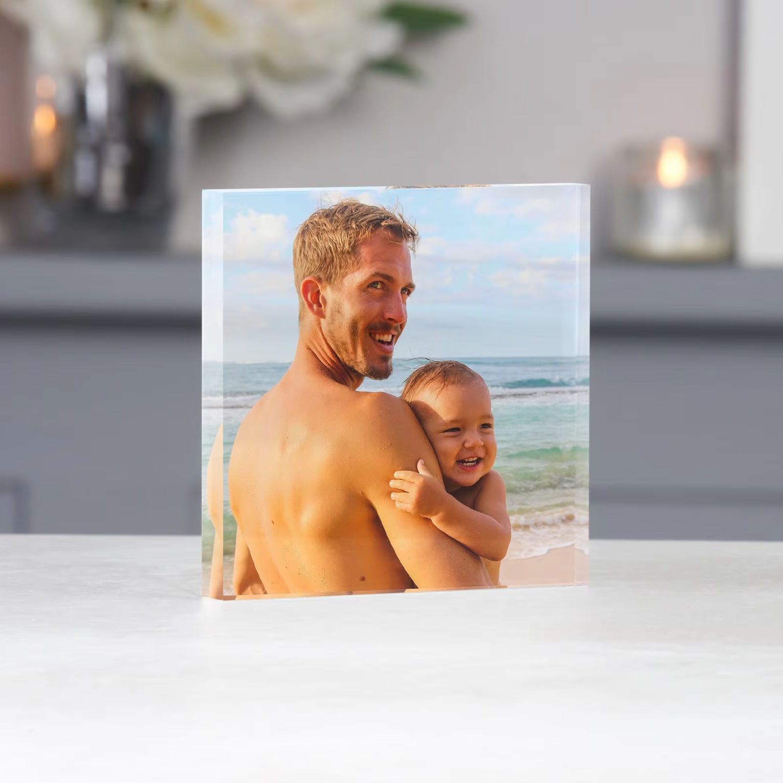 Персонализированный акриловый  – обзор и цена Photo Acrylic Block