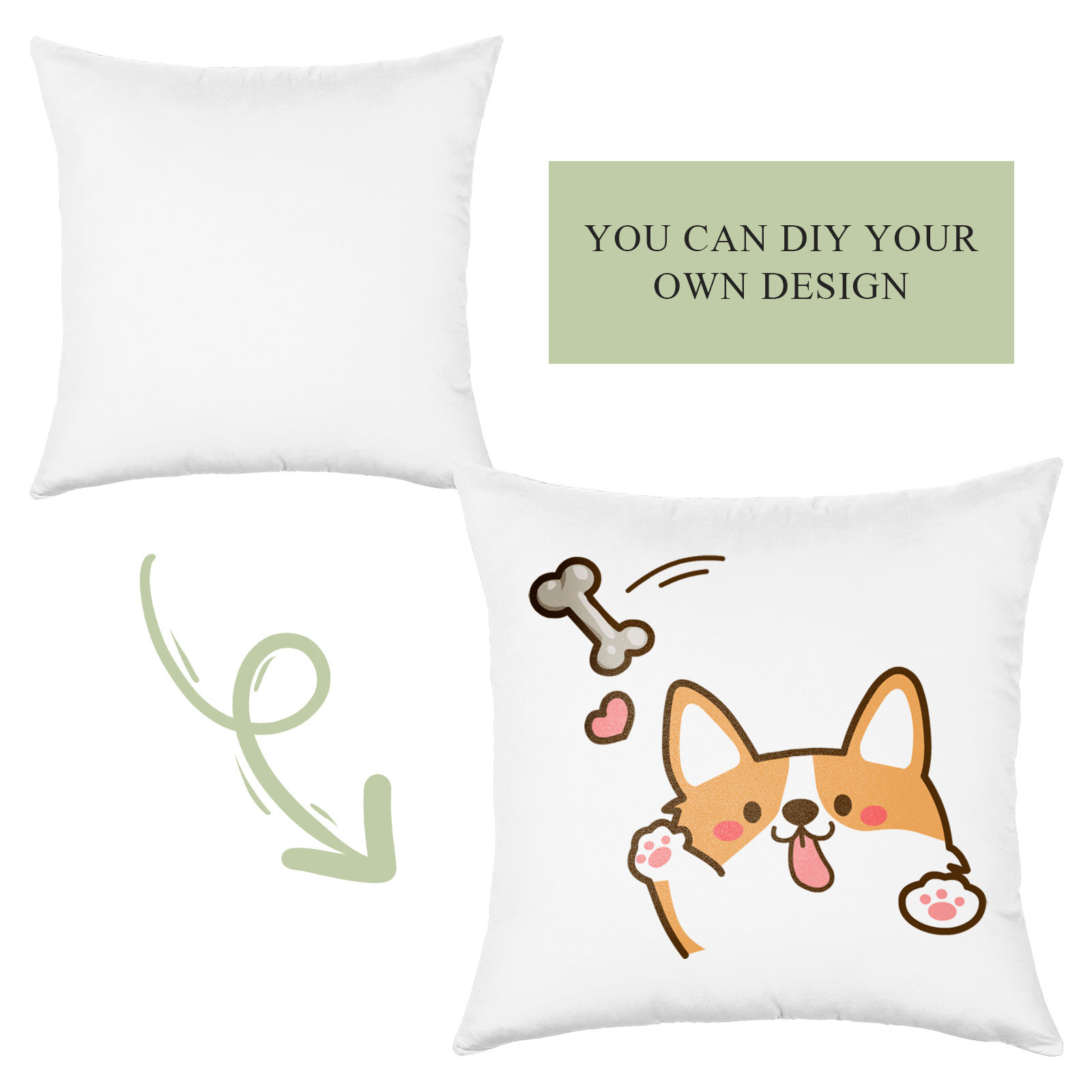 4 шт. чехлов для подушек с воз – обзор и цена Pillow Cover Sublimation