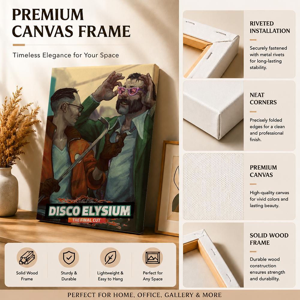 D-Disco Elysium: Горячая видео – обзор и цена Canvas Wrap Ready