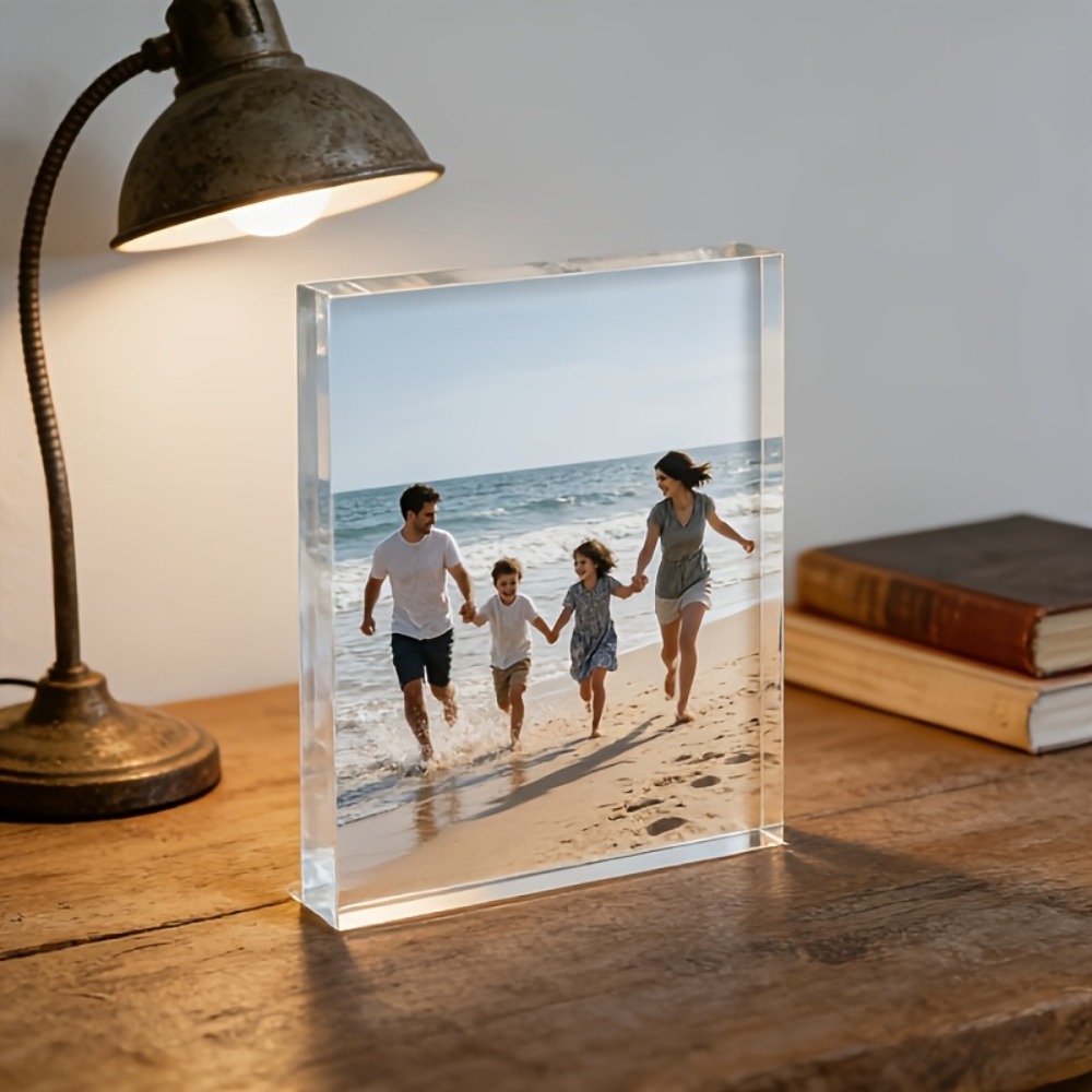 Персонализированная акриловая  – обзор и цена Photo Acrylic Block